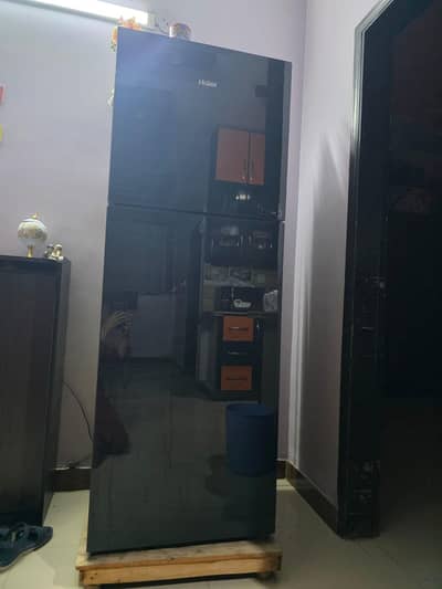 Haier Glass Door Refrigerator