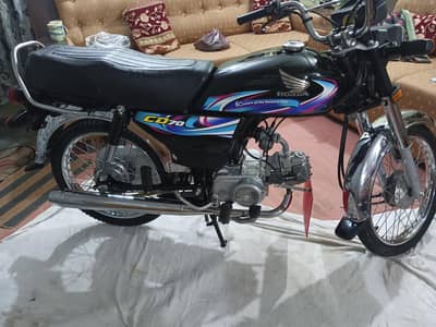 Honda CD 70 applied for arjent sale (03025424537)