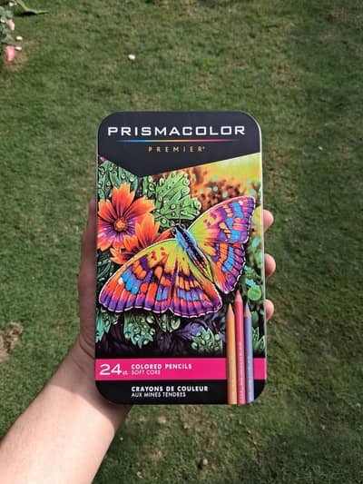 Prismacolor Premier Wax Based and Strathmore Toned Tan