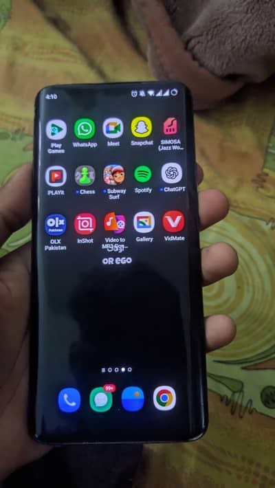 one plus 7 pro 8+5/256 pta approved