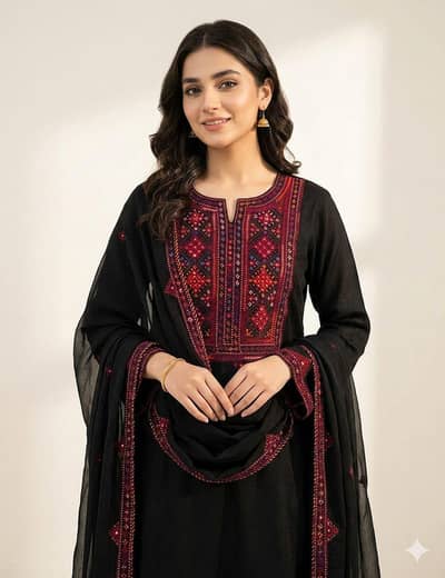 Classic Thread Embroidery Outfit