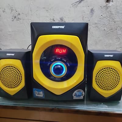 imported speaker made in Dubai geepas
