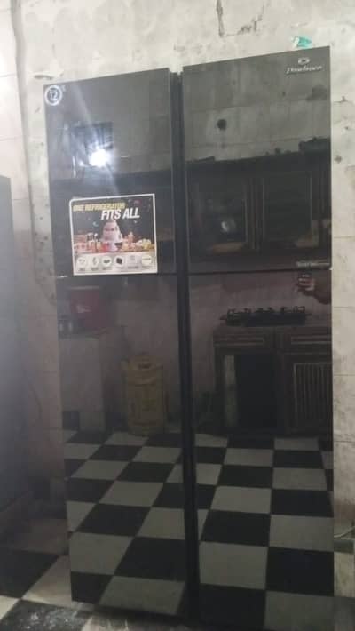 Dawlence 4 door refrigerator in new condition