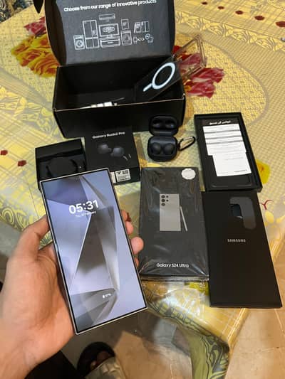 Samsung S24 Ultra Officially PTA 512Gb Complete box.