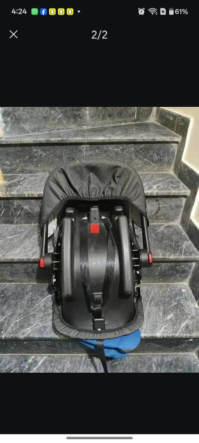 tinnies baby carry cot