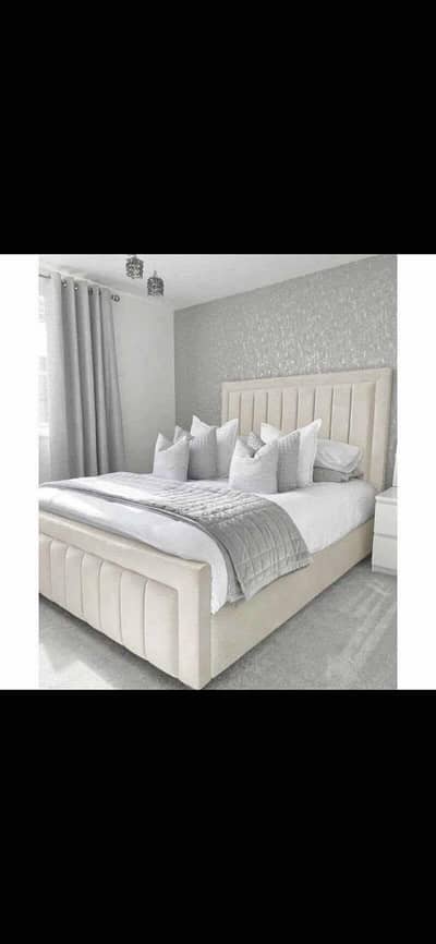 brand new luxury double size bed with mattress