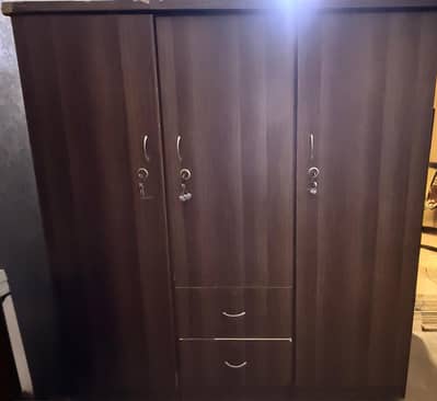 3 Doors Wardrobe for Sale