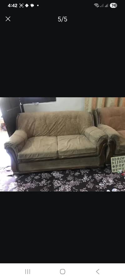 selling my 7 seater sofa used