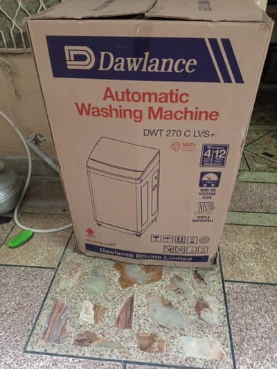 Dawlance Automatic Washing Machine – Like New (1 Month Used