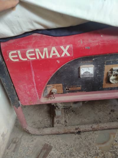 Elemax 5kva generator used