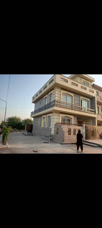 G-13/1 25*40 Proper Corner Brand New House For Sale Park, Market, Masjid, Matro Station, And Water Filter