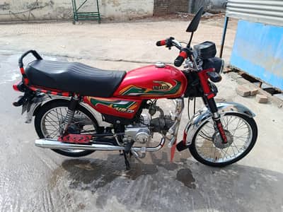 United 70cc 2022 Model urgnt sale complete documents number all punjab