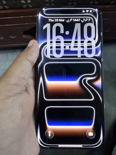 iPhone 17 Pro Max JV Blue 100% Battery | Scratch-less | Box & Cable