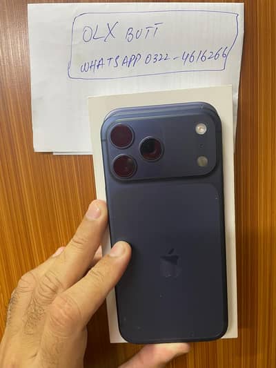 Apple iPhone 17 Pro Max 256 PTA Approved with BOX