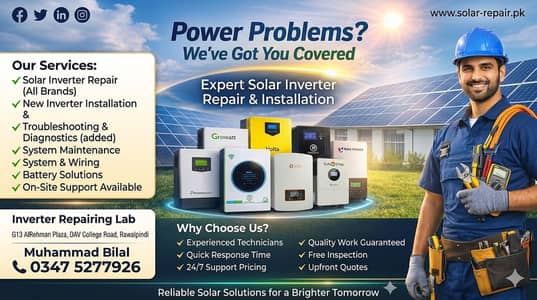 Solar Inverter Repair & Installation Services