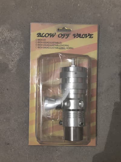 Adjustable Blow Off Valve (BOV) for Turbo Engines