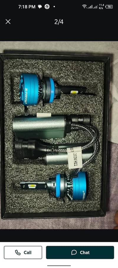 H11/H16/H8 - X-7Seven Apollo Series LED Lights For Low Beam/Fog - USA