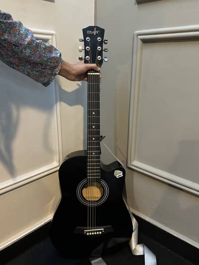Guitar black color