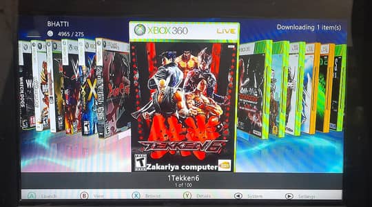 xbox 360 console plus wired controller