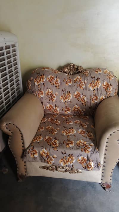 3 seater and 1 seater sofa set