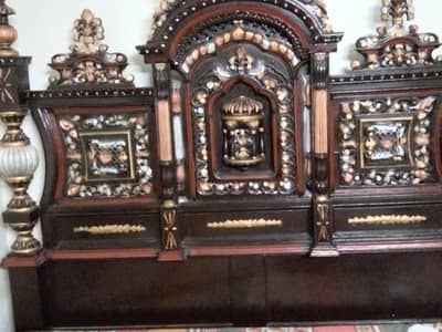 chinioti bed king size