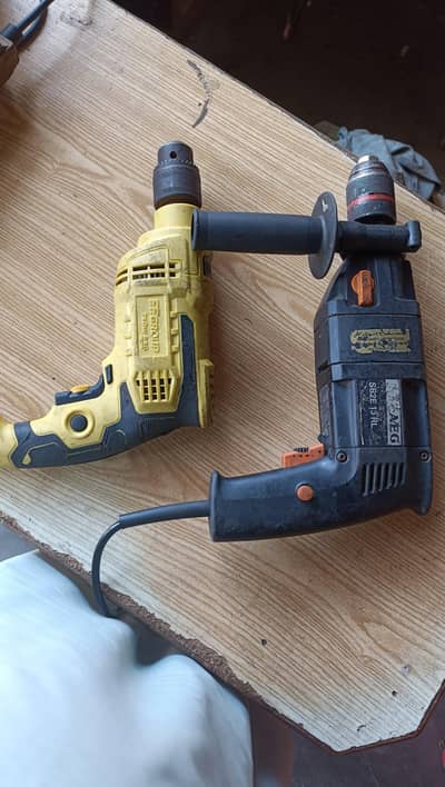 2 drill machine aeg and Germany greace company