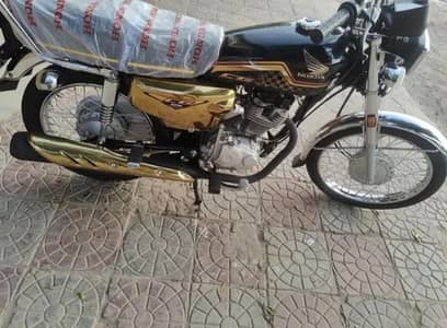 CG 125 golden edition 2024 model new condition 10 number 0320 3602937