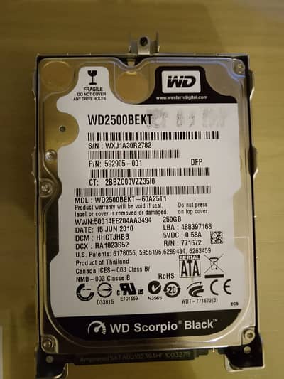 Laptop HDD