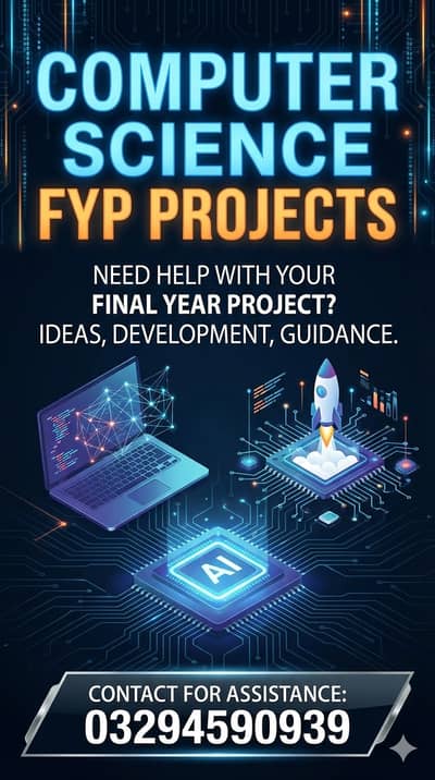 FYP Projects, Web development, AI projects, App Development