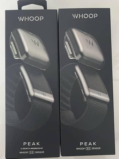 WHOOP Peak 5.0 Health and Fitness Wearable Activity and Sleep Tracker