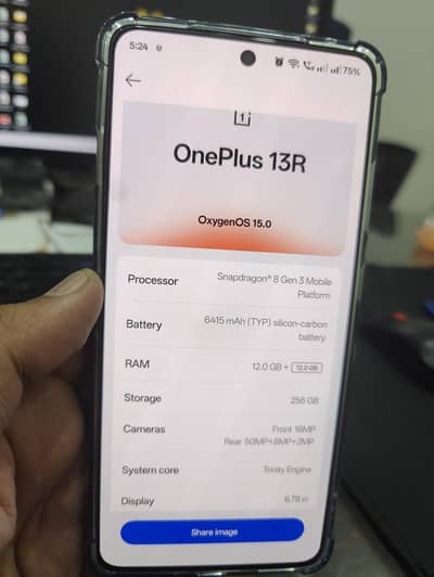 ONE PLUS 13R OFFICIAL PTA