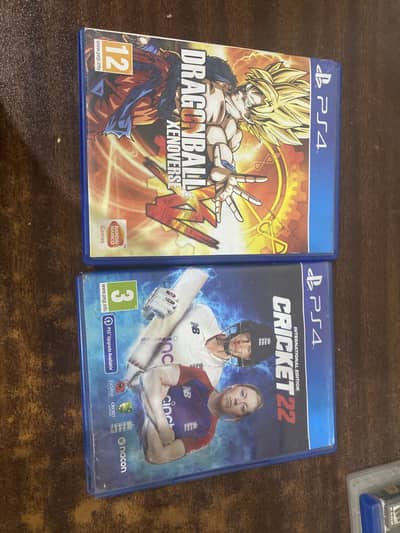 Ps4 cricket 22 and xenoverse both are in 6k