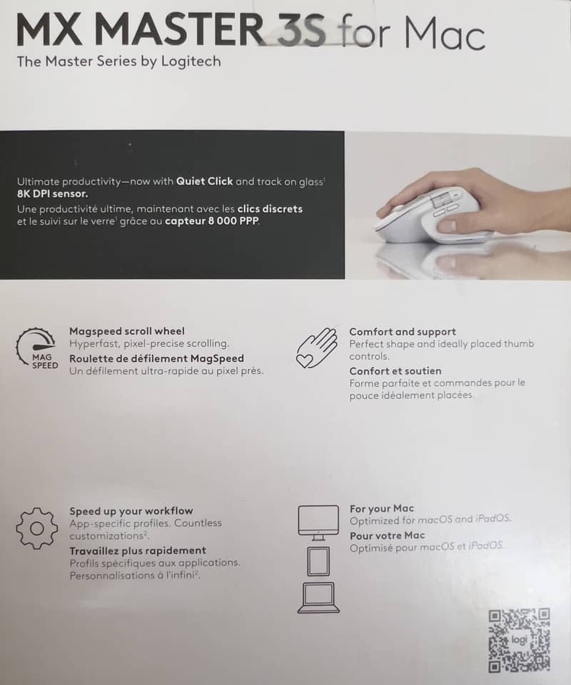 Logitech MX Master 3S Performance Wireless Mouse 5