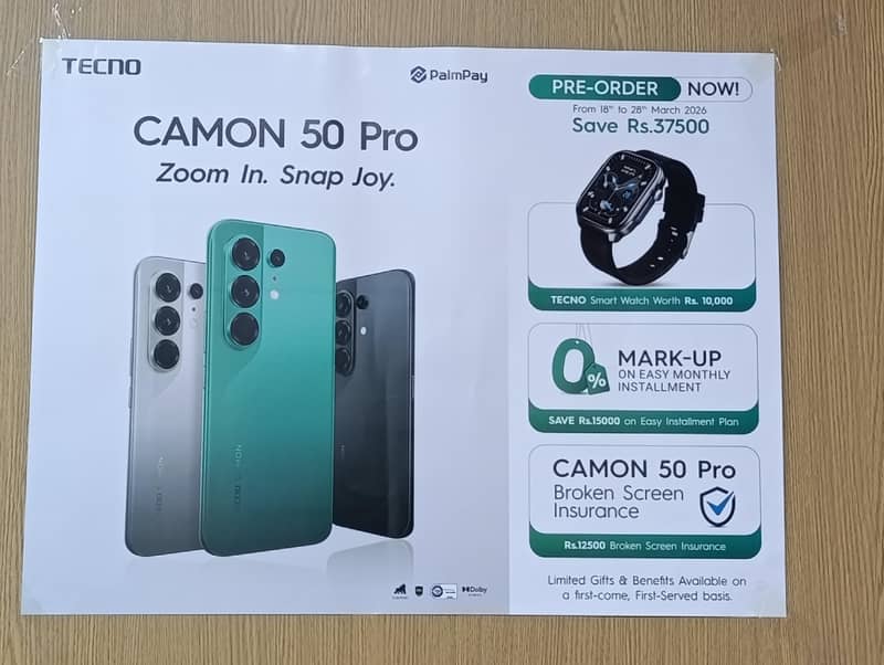 camon 50 pro 0