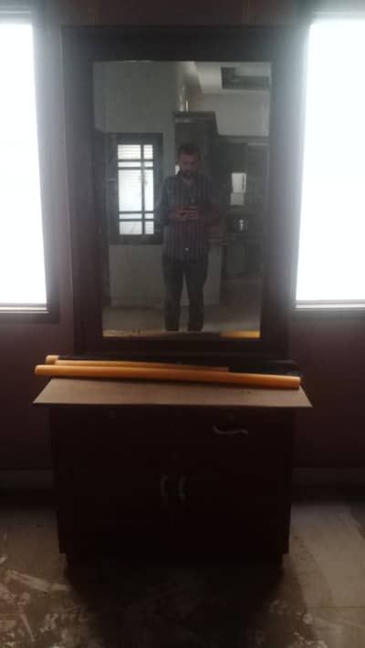 high-quality heavy wood furniture in good condition