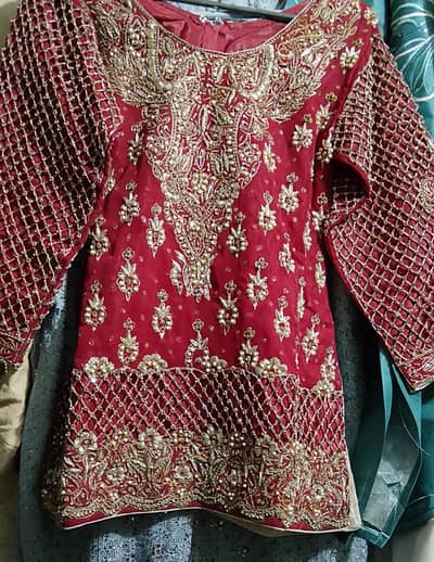 wedding dress / bridel dress / barat  dress / bridel lehanga