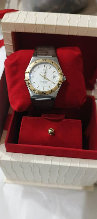 Omega Constellation Prepatual calendar 18K solid Gold Watch
