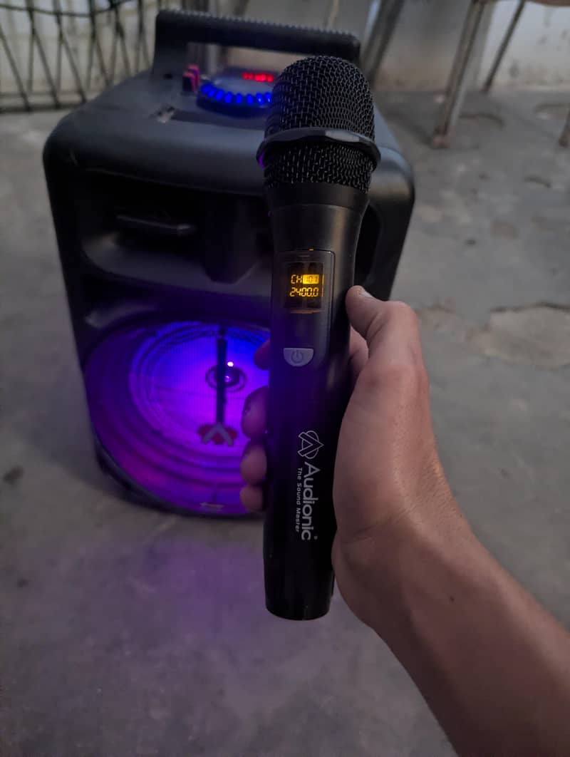 audionic Bluetooth speaker with mic 2