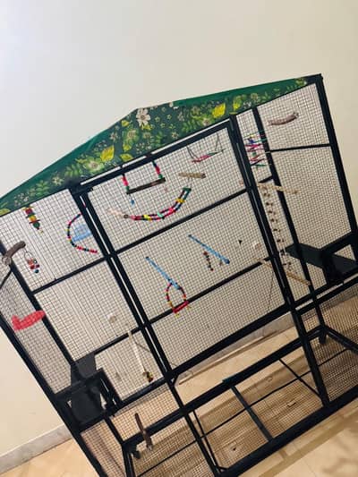 Birds cage 6x6 ft in 14 gauge