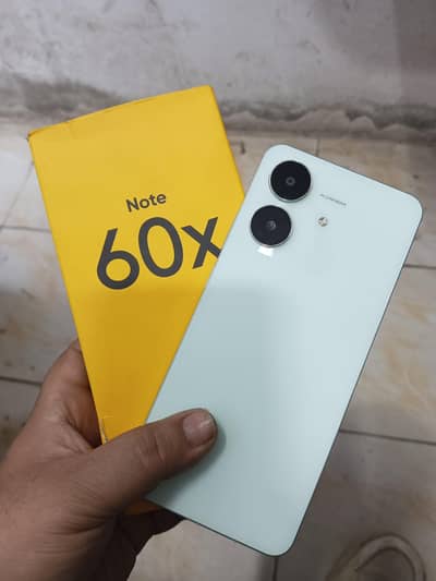 Realme Note 60x ram 3gb storage 64gb