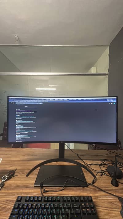 LG Ultrawide Curve Gaming Monitor