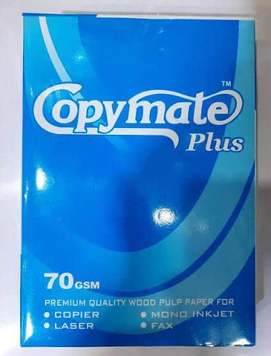 Copymate A4 Rim 70gsm 500 sheets only 4 rims available