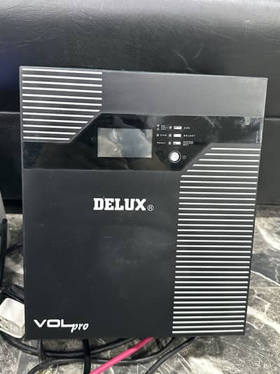 DELUX VOL Pro Inverter 2.4K Inverter UPS With New AGS Batteries N 125