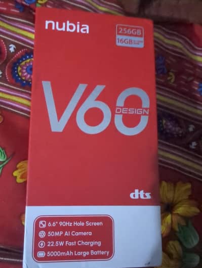 Nubia V60 Design 16GB RAM 256GB Storage