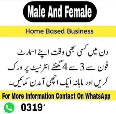 Online work available. online earning