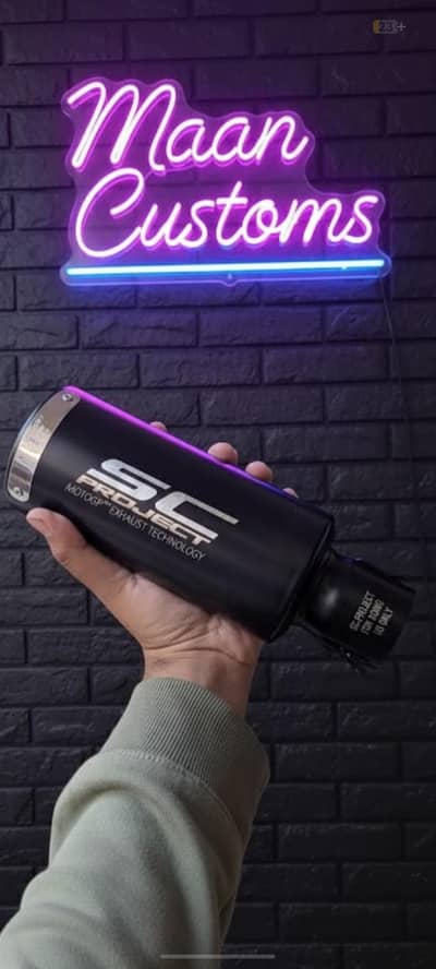 New Box Pack Sc Project Exhaust For All Bikes With All Fittings