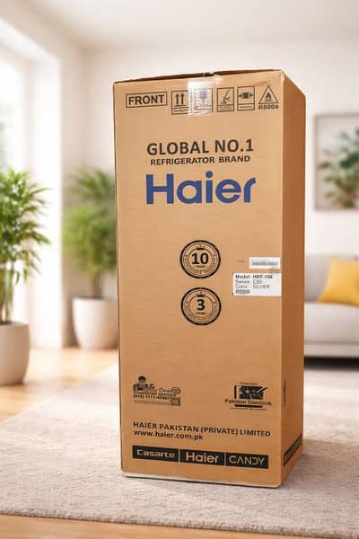 Haier Refrigerator HRF-186 | Brand New | Sealed Pack.
