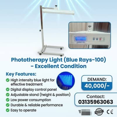 Phototherapy Light for Sale/Blue Rays-100/Phototherapy Machine