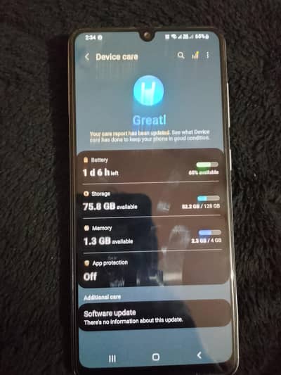 Samsung A31 ( Exchange Possible )