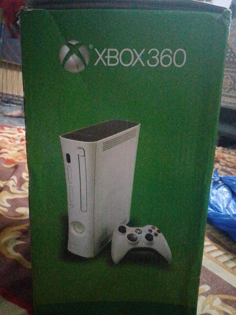 Xbox360 console/wireless controller/250GB memory unit 1